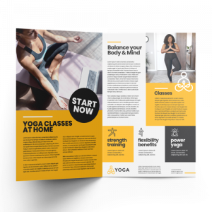 Product image 500x500 folded leaflet halffold