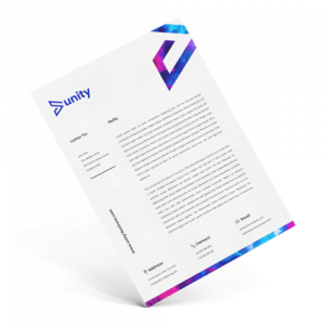 Product image 500x500 letterheads full colour